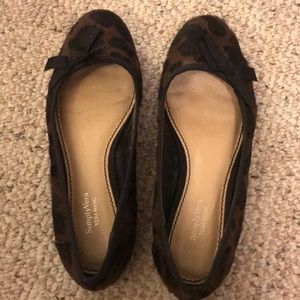Leopard print Simply Vera Vera Wang flats